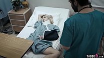 Young patient gets banged by her caring doctor