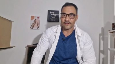 Physical exam atletic fighter