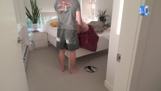 Sneaky Step Sis Swaps with my Tantaly Sex Doll behind my back